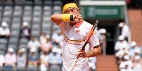 錦織、芝シーズンに向けて「しっかり調整できれば大丈夫」[全仏オープン]