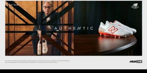 ニューバランス×ポール・スミス、スペシャル仕様の「576」＆モダンなスパイク「MiUK One」発売