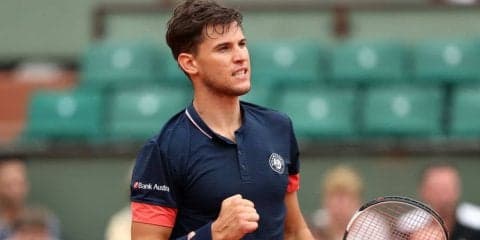 【速報】ティームが3年連続ベスト4進出、親友ズベレフをストレート撃破[全仏オープン]