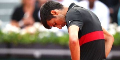 【速報】ジョコビッチ準々決勝で敗れる。ノーシードのチェッキナートが準決勝へ[全仏オープン]