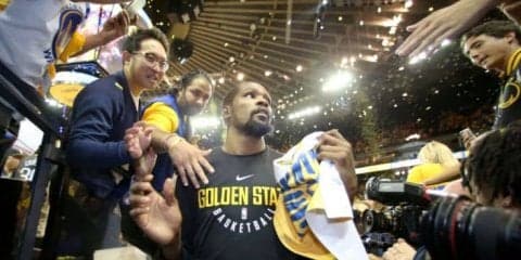 ウォリアーズ移籍の決断を振り返るケビン・デュラント「求められ、うれしかった」