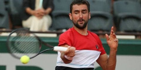 【速報】チリッチ、第1セットタイブレーク途中で順延が決定[全仏オープン]