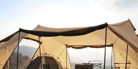 初心者でも立てられる大型シェルター「ロクロクベース」発売