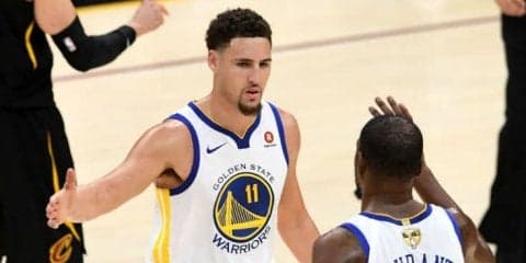 連覇に王手もクレイ・トンプソンに油断なし「去年のシリーズを忘れてはいけない」