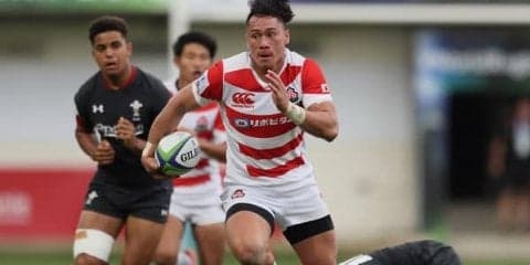 U20日本代表はウェールズに惜敗　プール戦3連敗で9位以下トーナメントへ 