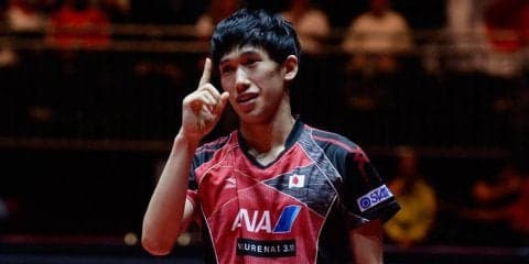 吉村真晴 五輪金メダリストの元世界王者を破る金星でベスト16！＜卓球・香港OP＞