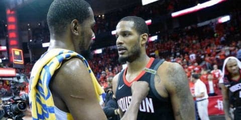 ロケッツ躍進を担ったトレバー・アリーザも『常勝軍団』ウォリアーズ移籍を希望？