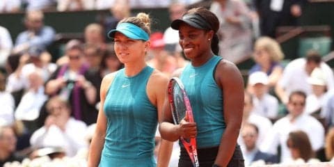 【速報】ハレプ、第1セットを落とす。スティーブンスとの決勝戦[全仏オープン]