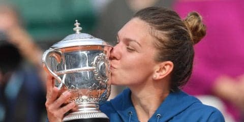 【速報】ハレプが4度目にして悲願のGS制覇、スティーブンスに逆転勝利[全仏オープン]