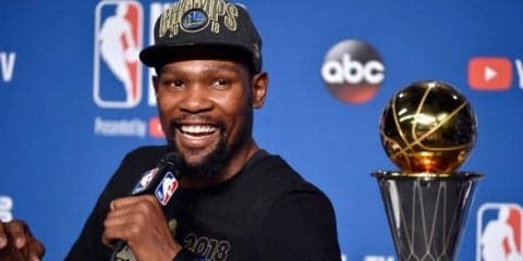 『王者』であることを証明したウォリアーズ、デュラントは2年連続ファイナルMVP