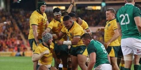  南半球ビッグ3の底力。豪州はアイルランド下し、南アは21点差ひっくり返す 