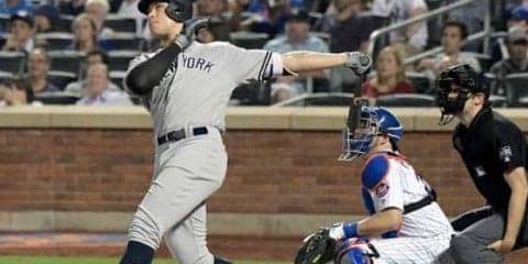 【MLB】ヤンキース、ジャッジ決勝弾で4連勝　メジャートップの勝率は7割に到達