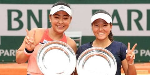 日本人女子ペア初のGS準優勝の穂積／二宮「大きな自信になりました」。決勝と今後について語る[全仏オープン]
