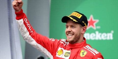 【F1 カナダGP】ベッテルがポールトゥウィン、ランキングトップへ浮上。