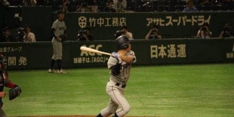 「困った時は俺の前にランナーを溜めろ」立命館大・辰己涼介が有言実行の一打で初戦突破に大きく貢献【全日本大学野球選手権】