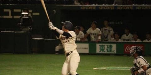 プロ注目捕手・太田光が逆方向へ長打を連発しスカウト陣も高評価。大商大が天理大にコールド勝ち【全日本大学野球選手権】