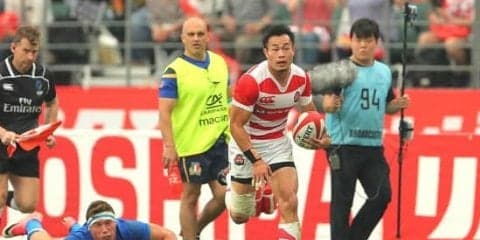  「ワークレートが高いと言われるようになるなんて」。福岡堅樹の充実。 