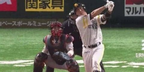 ホークス、市川逆転2ランで快勝　摂津が2勝目　巨人は岡本同点弾空砲