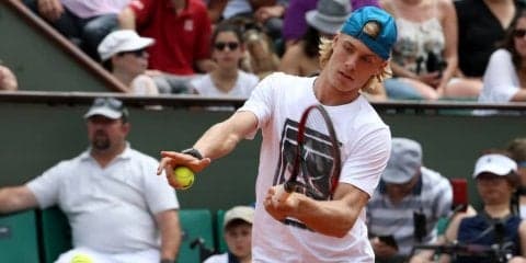 シャポバロフは2018年芝シーズンの初戦を白星で飾れず、169位に敗戦[メルセデス・カップ]