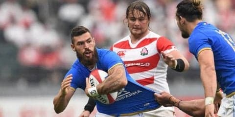  イタリアのミノッツィWTBへ移動　15番はNZ出身スーパーラグビー経験者 