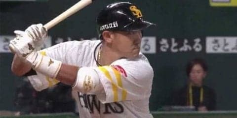 ホークス内川、復帰即大暴れ　リード広げる2ランなどマルチ安打