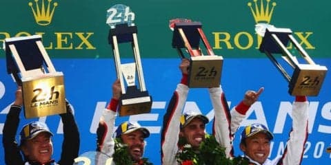 ルマン24時間 でトヨタ悲願の初V、豊田社長「思いっきり走ってくれて、ありがとう」［新聞ウォッチ］