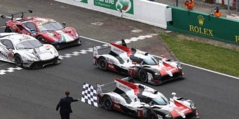 【ルマン24時間】豊田社長「強さを得るためチームが辿り着いた考え方は、やはり『改善』でした」…初優勝トヨタ祝談