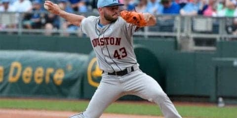 【MLB】「今季最高のプレー」と絶賛　アストロズ右腕が素手キャッチ＆驚愕スローの超美技