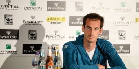 「ずっとプレーが恋しく、対戦が恋しかった」とマレー。公式会見でリハビリの辛さを語る[男子テニスATPワールドツアー500 ロンドン]