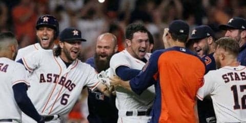 【MLB】アストロズ、9回逆転サヨナラで12連勝　序盤4点ビハインドもひっくり返す