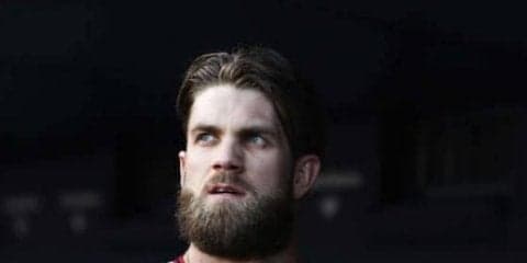 【MLB】ハーパーが自慢の髭をさっぱりと…ファン「ハンサム」「ヤンキースに行く準備」