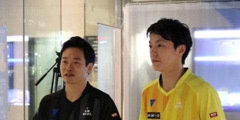 デジタル卓球ゲームイベントに松平（賢）とパラ岩渕が登場