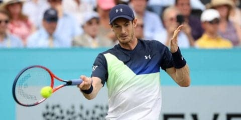 元世界1位のマレー、復帰戦は敗れるもキリオスに善戦[男子テニスATPワールドツアー500 ロンドン]