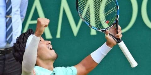 【6/20ハレ試合結果】杉田「キャリアの中でベストマッチ」世界7位ティームに勝利。錦織は世界36位ハチャノフに敗れベスト8ならず。