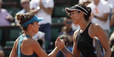 苦手な芝コートも「今は楽しんでいる」というムグルッサ。「ウィンブルドン」タイトル防衛に向け意気込みを語る