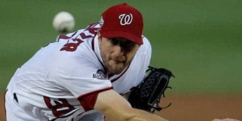 【MLB】最強右腕シャーザーが“オジサン”のような投げ方で…衝撃の大暴投「彼も人間」