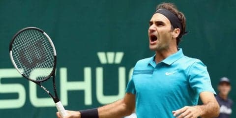 フェデラーは2度のマッチポイントを凌いでペールを撃破、準々決勝へ進出[男子テニスATPワールドツアー500 ハレ]