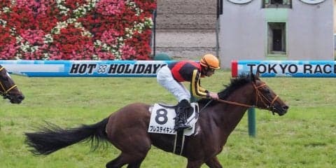 【東京8R/3歳上500万下】良血馬ブレステイキングが圧倒的人気に応える！