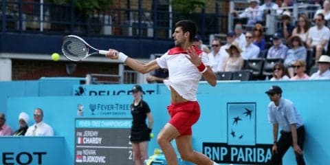 【6/23ロンドン試合結果】ジョコが同大会10年ぶりの決勝進出。決勝の相手は世界6位チリッチに決定