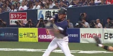“誤審”払拭へオリックス序盤で4点リード　小島が先制打「とにかく結果が…」