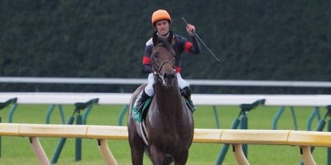 【ユニコーンS】デムーロ「直線も馬なり」ルヴァンスレーヴ完勝！