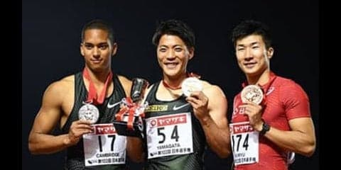 100ｍ王者は山縣亮太。９秒台連発の中国勢にアジア大会で勝てるか