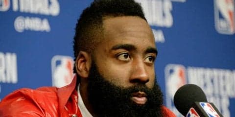 フランチャイズ記録を更新し、得点王となったジェームズ・ハーデンがMVPを初受賞