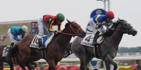 【東京5R/2歳新馬】クロフネ産駒 エメラルファイトが早め先頭から押し切る