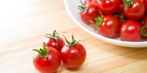 シミや乾燥を防いで美肌に！ミニトマトの美容効果