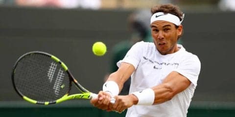 【6/29注目ドロー】ナダルがエキシビションマッチでプイユと対戦。イーストボーンではウォズニアッキが世界11位ケルバーとの準決勝へ