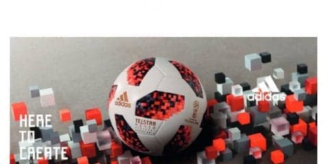 アディダス、W杯決勝トーナメント公式試合球「TELSTAR MEYTA」発表