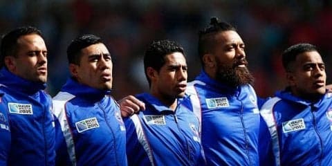  「ガッツがない」に発奮　サモアがドイツとのプレーオフ初戦制しW杯出場王手 