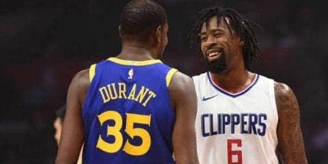 ウォリアーズ、デュラントを交渉役に立てディアンドレ・ジョーダン争奪戦に参戦？