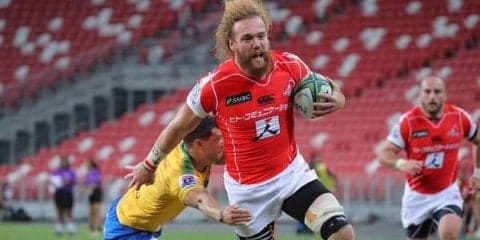  サンウルブズのブリッツ主将　「ネバーギブアップ約束した」 